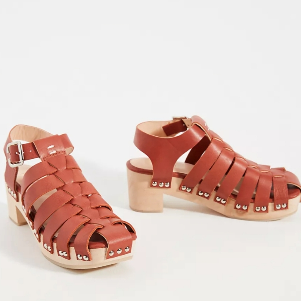Terhi Polkki Caged Clog Sandals